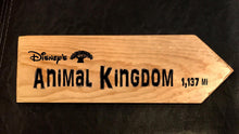 Load image into Gallery viewer, Your Miles to Animal Kingdom Personalized Sign
