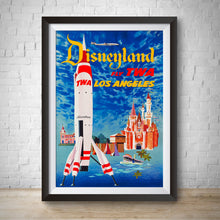 Load image into Gallery viewer, Vintage Travel Disneyland - Los Angeles TWA Advertisement
