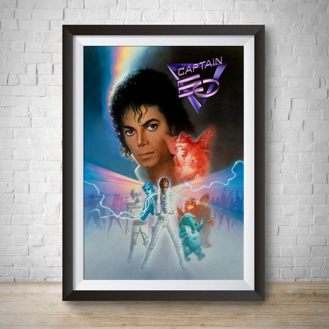 Captain EO Vintage Epcot Print - Michael Jackson