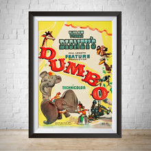 Load image into Gallery viewer, 1941 Dumbo Vintage Disney Movie Poster
