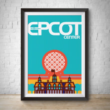 Load image into Gallery viewer, Epcot Center Vintage Walt Disney World Poster
