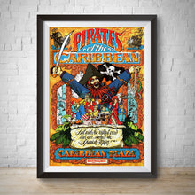 Load image into Gallery viewer, Pirates of the Caribbean - Vintage Disney World Attraction Poster
