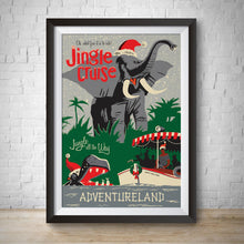 Load image into Gallery viewer, Jingle River Cruise - Adventureland - Vintage Attraction Poster
