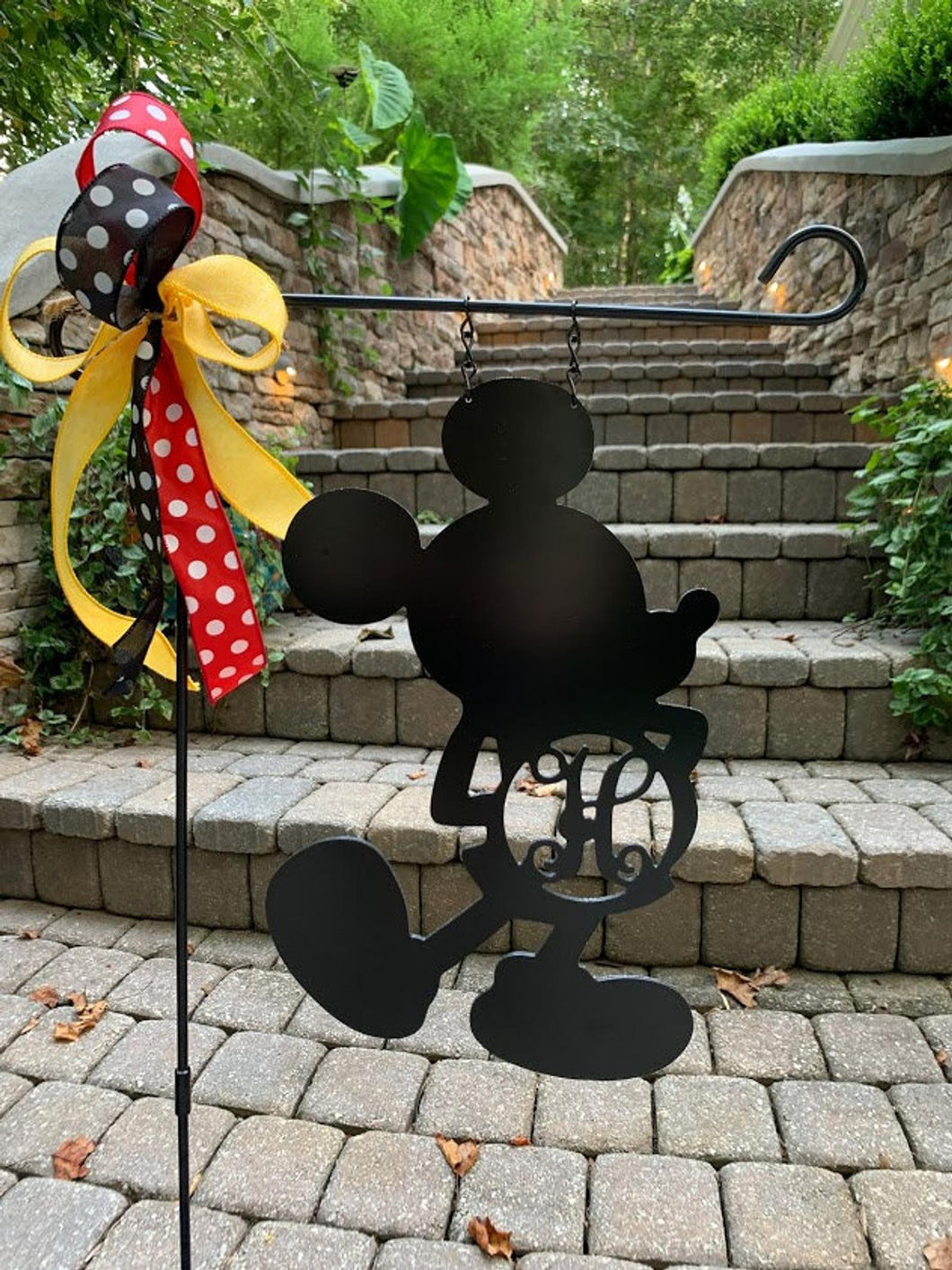 Your Mouse - Custom-Inspired Initial MONOGRAM Yard/Garden Flag - 10
