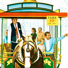 Load image into Gallery viewer, Main Street Trolley - Vintage Disneyland Attraction Poster
