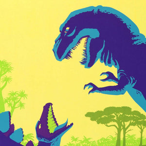 Primeval World Vintage Disneyland Attraction Poster