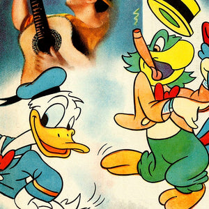 Three Caballeros - Vintage Disney Movie Poster