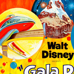 Disneyland Gala Day - Vintage Poster