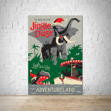 Load image into Gallery viewer, Jingle River Cruise - Adventureland - Vintage Attraction Poster
