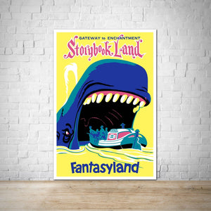 Storybook Land - Vintage Fantasyland Attraction Poster