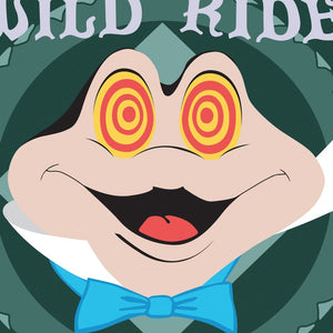 Mr Toads Wild Ride - Vintage Disneyland Attraction Poster