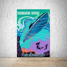 Load image into Gallery viewer, Submarine Voyage - Vintage Tomorrowland Attraction Poster
