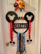 Load image into Gallery viewer, Large 24&quot; Personalized Multiple Circle, Lanyard, Medal or Wrist Band Holder
