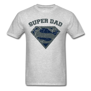 Super Dad Shirt - heather gray