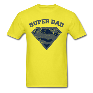 Super Dad Shirt - yellow