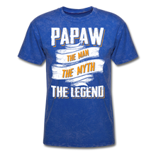 Load image into Gallery viewer, Papaw the Legend T-Shirt - mineral royal
