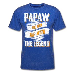 Papaw the Legend T-Shirt - mineral royal