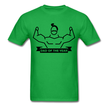 Load image into Gallery viewer, Dad of the Year T-Shirt - bright green
