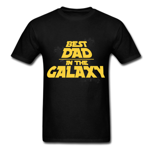 Best Dad In The Galaxy - Men's T-Shirt - black