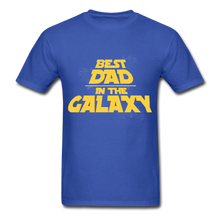 Load image into Gallery viewer, Best Dad In The Galaxy - Men&#39;s T-Shirt - royal blue
