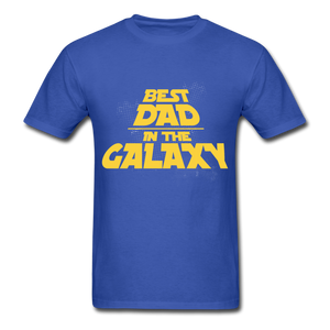 Best Dad In The Galaxy - Men's T-Shirt - royal blue