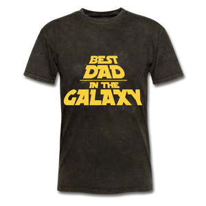 Best Dad In The Galaxy - Men's T-Shirt - mineral black