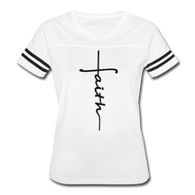Load image into Gallery viewer, Women’s Vintage Sport T-Shirt - white/black
