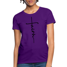 Load image into Gallery viewer, Faith - Women&#39;s Classic T-Shirt - purple

