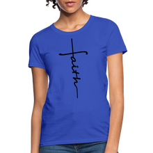 Load image into Gallery viewer, Faith - Women&#39;s Classic T-Shirt - royal blue
