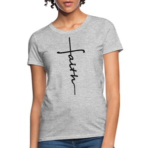 Faith - Women's Classic T-Shirt - heather gray