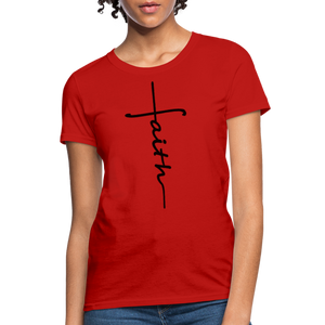Faith - Women's Classic T-Shirt - red