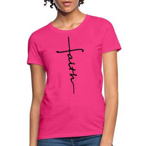 Faith - Women's Classic T-Shirt - fuchsia