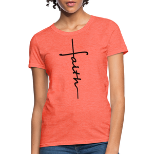 Faith - Women's Classic T-Shirt - heather coral