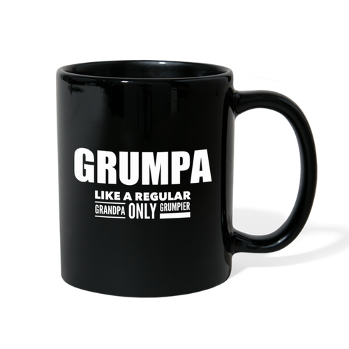 GRUMPA - Like a regular Grandpa only grumpier MUG - black
