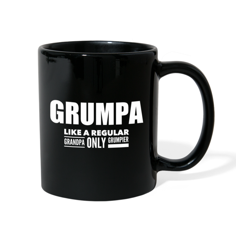 GRUMPA - Like a regular Grandpa only grumpier MUG - black