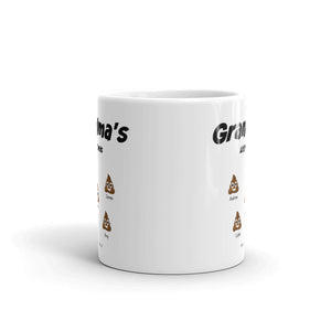 Grandma's Little Turds Mug - Personalized Gift with Names Of Grandchildren